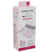 Wholesale - 32ct DASHING DIVA GLAZE PINK LED SEMI-CURED GEL NAIL STARTER KIT, UPC: 096100124579